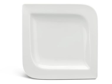 Dĩa sứ minh long vuông 18.5 cm - Anh Vũ Ly's - Trắng Ngà