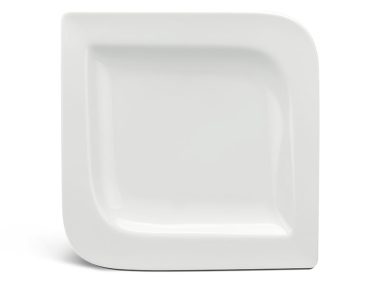 Dĩa sứ minh long vuông 25.5 cm - Anh Vũ Ly's - Trắng Ngà