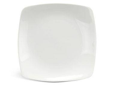 Dĩa sứ minh long vuông ảo 27 cm - Daisy Ly's - Trắng Ngà