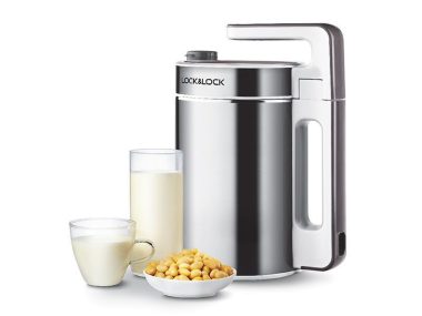 Máy làm sữa đậu nành hiệu Lock&Lock 1.5L-Màu bạc - EDJJ-500