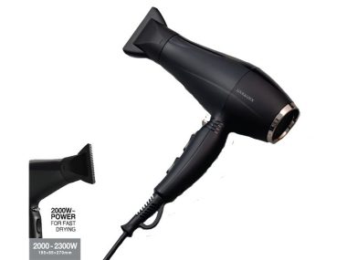 MÁY SẤY TÓC LOCK&LOCK 2000-2300W - BLACK - ENA146BLK