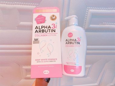Sữa Dưỡng Trắng Da Xóa Nhăn Alpha Arbutin Collagen Lotion 3Plus+