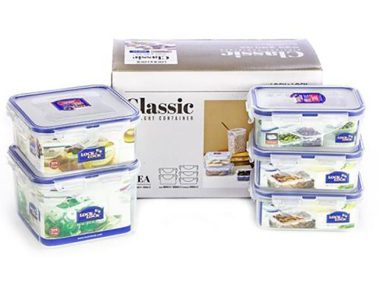 Bộ 5 hộp bảo quản Lock&Lock Classic - HPL855S5