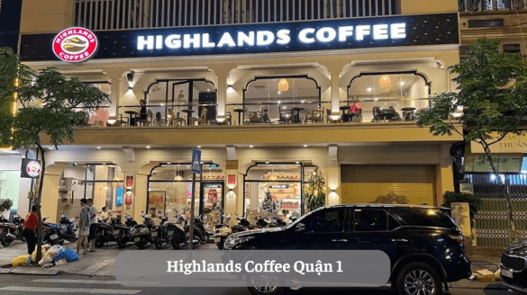 Highlands Coffee Quận 1 Mekoong