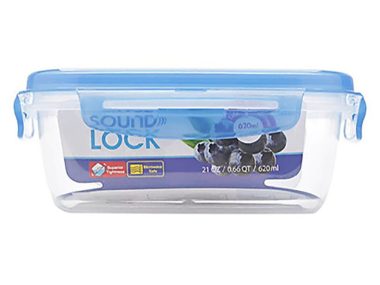 Hộp bảo quản Sound Lock hình chữ nhật 620ml - LEP531