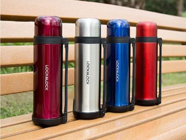 Bình giữ nhiệt Lock and Lock Soft Handle 700ml có tay cầm - LHC1418