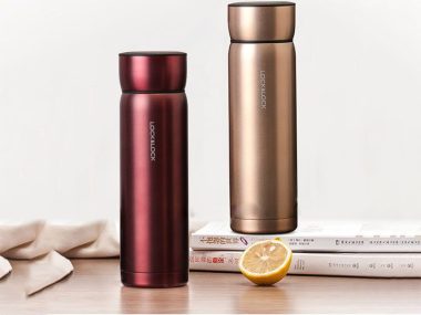 Bình giữ nhiệt Lock and Lock Metal Mortar tumbler 700ml - Màu Wine - LHC1458