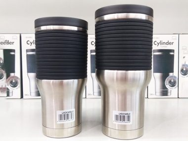 Ly giữ nhiệt Lock and Lock Cylinder Tumbler 470ml - LHC4143SLV