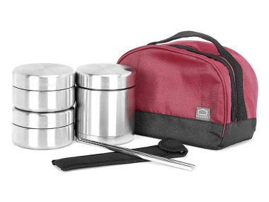 Bộ hộp cơm giữ nhiệt L&L 910ml - LHC8015