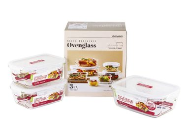 Bộ 3 hộp thủy tinh Lock&Lock Euro - LLG429S3