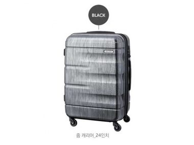 Vali du lịch Travel Zone 24 inch bằng nhựa-khóa TSA-Màu đen -LTZ924BTSA