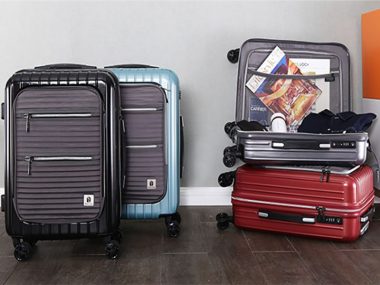 Vali du lịch Travel Zone 20 inch bằng nhựa - Màu đen - LTZ960BLK