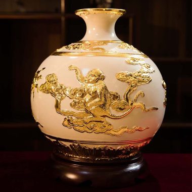 Lộc Linh Tam Hợp Thân Tý Thìn Màu Trắng H38