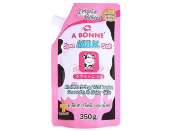 Muối Bò Thái Lan Tẩy Tế Bào Chết Body A Bonne Spa Milk Salt 350g