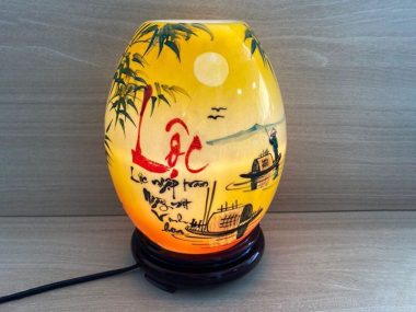 Đèn Xông Tinh Dầu Size Lớn Thư Pháp Chữ Lộc cao cấp