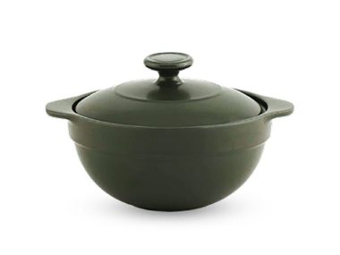 Nồi dưỡng sinh Luna 0.35L + nắp – Healthycook – Xanh rêu