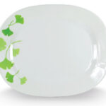 Dĩa Xoài Vuông 12" - GinKgo Superware Melamine
