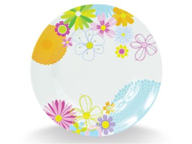 Dĩa Cạn 6.5" - Round Plate Superware Melamine