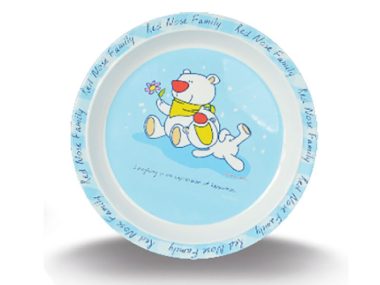 Dĩa Trẻ Em 8.5" - Red Superware Melamine