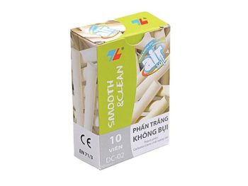 Phấn Trắng Không Bụi Thiên Long DC-02 ( 10 Viên/ Hộp)