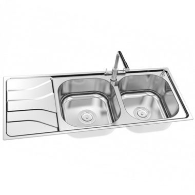 Chậu rửa bát dập liền kích thước 1010x430x195mm CRCINMK38