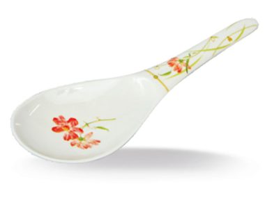 Vá Cơm Melamine Tròn - Flora