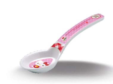 Muỗng Soup Melamine Nhỏ - Pinky