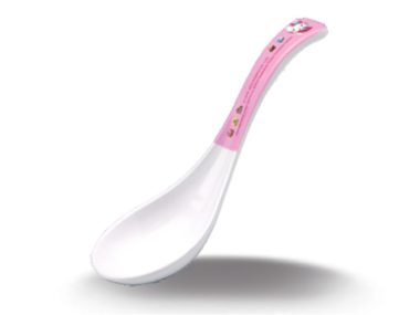 Muỗng Nhựa Melamine Dài - Kitty