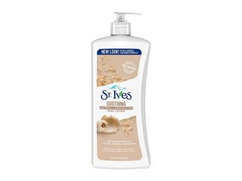 Sữa Dưỡng Thể St.Ives Soothing Oatmeal & Shea butter Body Lotion dành cho da rất khô 621ml