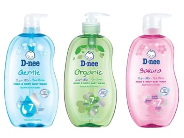 Sữa Tắm Gội Cho Bé Dnee Thái Lan