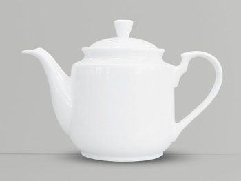 Bình Trà – TA06PL sứ CK (trắng – in logo theo yêu cầu)