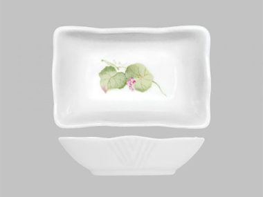 Dĩa Chấm 9x5.5cm - TA151 Hoa 3014