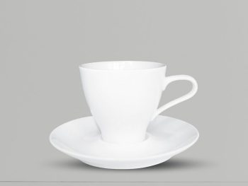 Tách Cà Phê 110ml – C091 sứ CK (trắng – in logo theo yêu cầu)