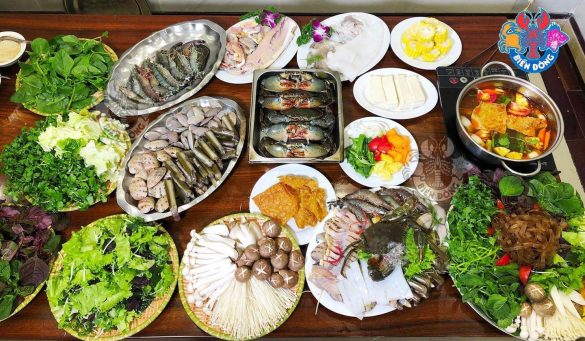 Review thực tế nhà hàng hải sản Biển Đông, Dụng Cụ Nhà Hàng Phường Tân Phước TPHCM