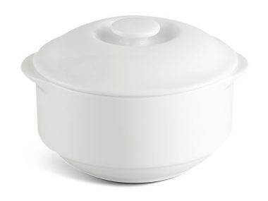 Thố 15 cm + nắp - Jasmine Ly's - Trắng Ngà