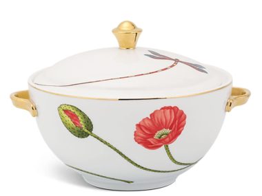 Thố 18 cm + nắp - Camellia - Kết Duyên