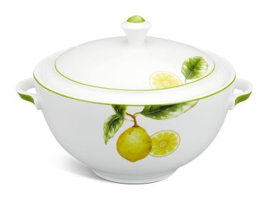 Thố 18 cm + nắp - Camellia - Quả Chanh