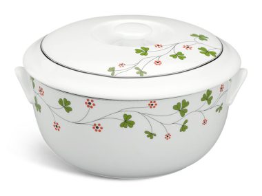 Thố 18 cm + nắp - Jasmine - Hoa May Mắn