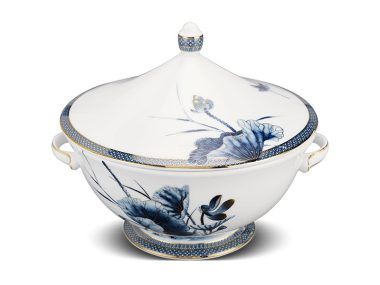 Thố 22 cm + nắp - Hoàng Cung - Sen Vàng