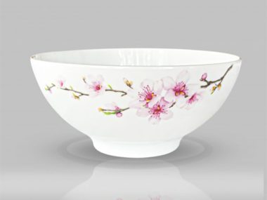 Tô Canh 20cm - B840610 Hoa Đào