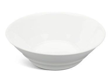 Tô sứ thấp 23 cm - Anh Vũ Ly's - Trắng Ngà