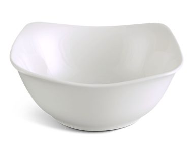 Tô sứ vuông cao 18 cm - Jasmine Ly's - Trắng Ngà