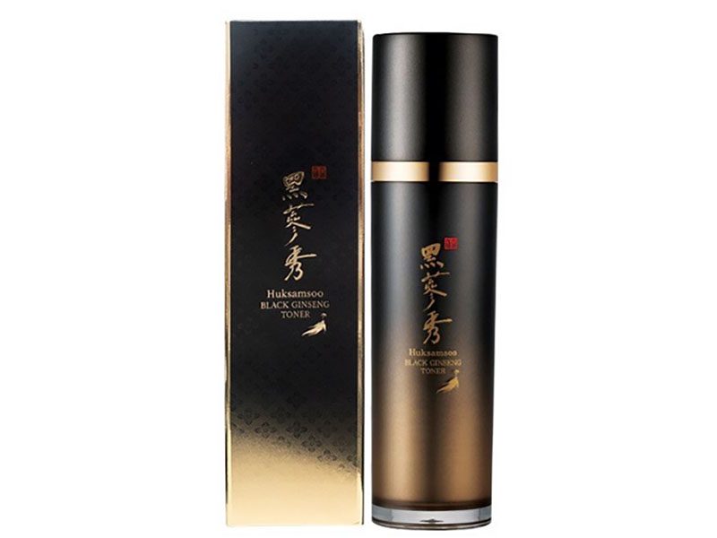 Nước Hoa Hồng Nhân Sâm Đen Huksamsoo Black Ginseng Toner 120ml