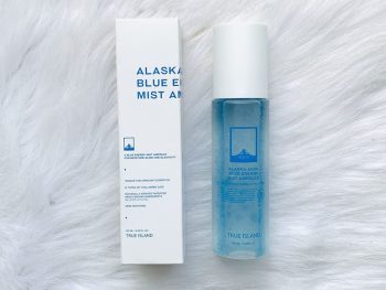 Xịt Khoáng Huyết Thanh True Island Alaska Aqua Blue Energy Mist Ampoule 100ml