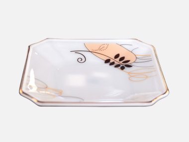 Đĩa vuông bằng thủy tinh Opal MP-USA Home Set 8.25" - 450