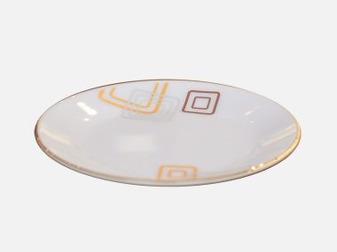 Đĩa nông bằng thủy tinh Opal MP-USA Home Set 9"-561