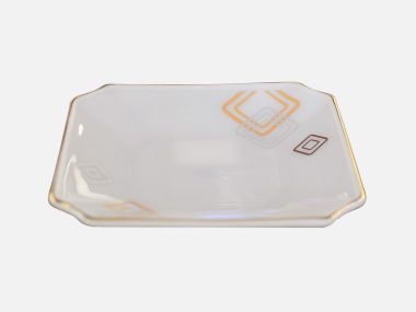 Đĩa vuông bằng thủy tinh Opal MP-USA Home Set 7.25"-440