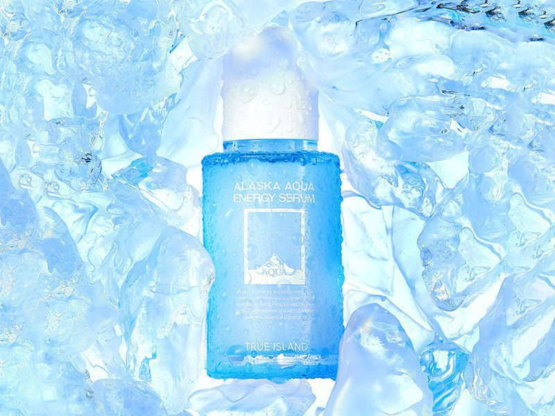 Tinh Chất Cấp Nước Làm Trắng Và Xóa Mờ Nếp Nhăn True Island Alaska Aqua Energy Serum  45ml