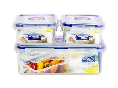 Bộ 3 hộp nhựa bảo quản Lock&Lock Classic