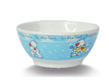 Chén nhựa melamine 4" - RED cao cấp Superware Melamine